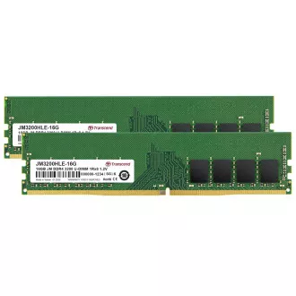 Transcend pamäť 32GB DDR4 3200 U-DIMM (JetRam) KIT (2x16GB) 1Rx8 CL22