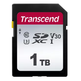 Transcend 1TB SDXC 300S (Class 10) UHS-I U3 V30 pamäťová karta, 100 MB/s R, 85 MB/s W