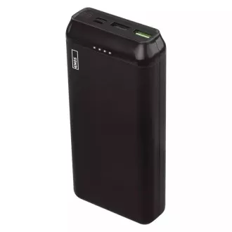 Emos Powerbank AlphaQ2 20, 20000 mAh, 22,5 W, čierna Emos Powerbank AlphaQ2 20, 20000 mAh, 22,5 W, čierna