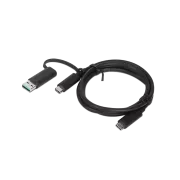Lenovo kábel USB-C/USB-A+USB-C Hybrid 1m