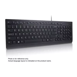 Lenovo klávesnica Essential Wired (Black) SK