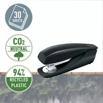 LEITZ Ekologická zošívačka NeXXt RECYCLE, 30 listov, čierna