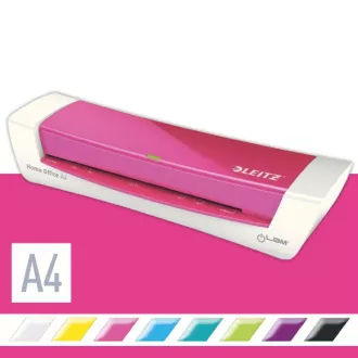 LEITZ iLAM Home Office A4 teplý laminátor, WOW ružová LEITZ iLAM Home Office A4 teplý laminátor, WOW ružová