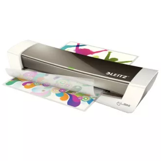 LEITZ iLAM Home Office A3 teplý laminátor, šedá