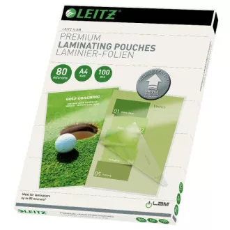 LEITZ Laminovacie vrecká A4 so smerovacou technológiou, 80 mic (100 ks)