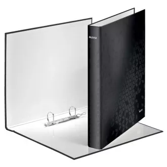 LEITZ Krúžkový zakladač WOW, A4+, 2DR/25mm, čierna