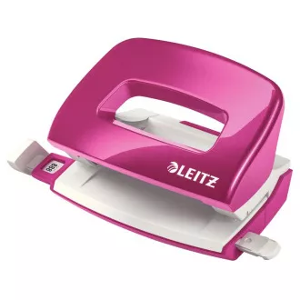 LEITZ Mini dierovač NeXXt 5060, metalická ružová