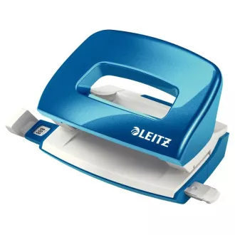 LEITZ Mini dierovač NeXXt 5060, metalická modrá LEITZ Mini dierovač NeXXt 5060, metalická modrá
