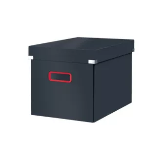 LEITZ Štvorcová krabica Click&Store COSY, veľkosť L (A4), zamatovo šedá