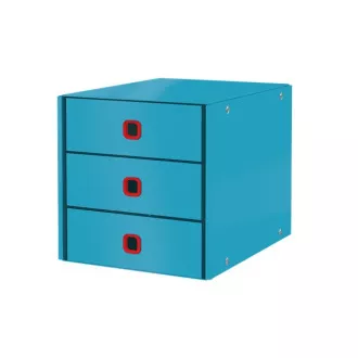 LEITZ Zásuvkový box Click&Store COSY, 3 zásuvky, pokojná modrá