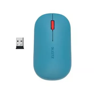 LEITZ Bezdrôtová počítačová myš COSY, pokojná modrá