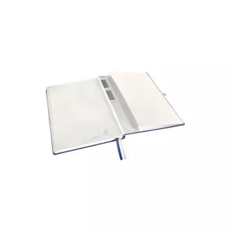 LEITZ Zápisník STYLE A4, tvrdé dosky, linajkový, titánovo modrá