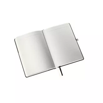 LEITZ Zápisník STYLE A5, tvrdé dosky, linajkový, saténovo čierna