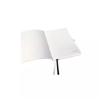 LEITZ Zápisník STYLE A5, mäkké dosky, linajkový, saténovo čierna