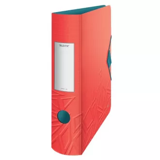 LEITZ Mobilný zakladač 180° Active UrbanChic, 82 mm, červená