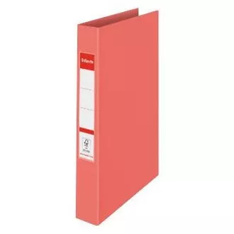 Esselte Plast. krúžk. šanón Colour'Breeze 2RR/25mm, koralová