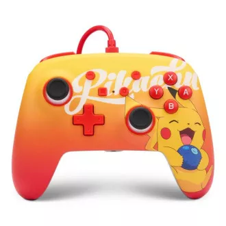 PowerA Enhanced Wired Controller pre Nintendo Switch - Oran Berry Pikachu PowerA Enhanced Wired Controller pre Nintendo Switch - Oran Berry Pikachu