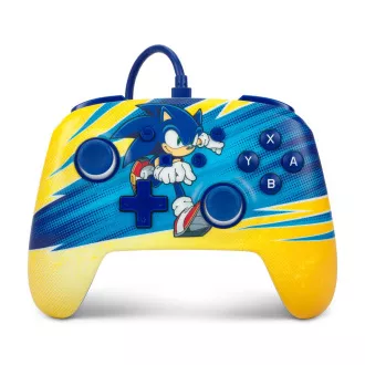 PowerA Enhanced Wired Controller pre Nintendo Switch - Sonic Boost PowerA Enhanced Wired Controller pre Nintendo Switch - Sonic Boost