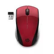 HP 220 - bezdrôtová myš - červená