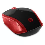HP myš 200 bezdrôtová červená