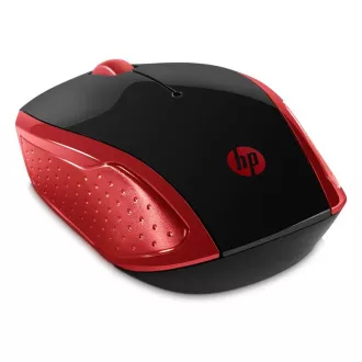 HP myš 200 bezdrôtová červená