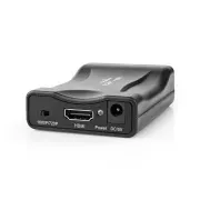 Nedis VCON3463BK - HDMI™ Prevodník | SCART Zásuvka | Výstup HDMI ™ | 1cestný | 1080p | 1.2 Gbps | ABS | Čierna