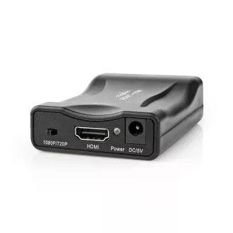 Nedis VCON3463BK - HDMI™ Prevodník | SCART Zásuvka | Výstup HDMI ™ | 1cestný | 1080p | 1.2 Gbps | ABS | Čierna