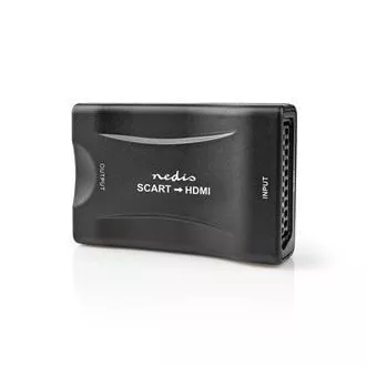 Nedis VCON3463BK - HDMI™ Prevodník | SCART Zásuvka | Výstup HDMI ™ | 1cestný | 1080p | 1.2 Gbps | ABS | Čierna