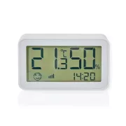 Nedis ZBSC30WT - Smart Sensor Klímy | Zigbee 3.0 | Napájanie z batérie | Android™ / IOS | Biela