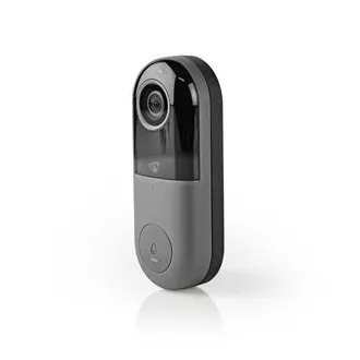 Nedis WIFICDP40CWT - Wi-Fi Smart Domový Video Telefón | Cloud/ microSD / Onvif | IP65 | snímač pohybu | Biela