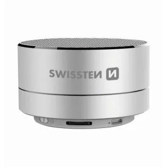 SWISSTEN BLUETOOTH SPEAKER i-METAL SILVER SWISSTEN BLUETOOTH SPEAKER i-METAL SILVER