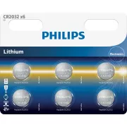 Philips batéria CR2032P6/01B - 6ks