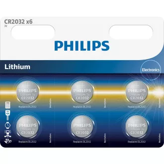 Philips batéria CR2032P6/01B - 6ks