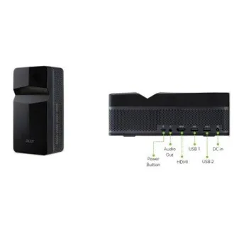 Acer PD1520US UST LED DLP, FHD 1920x1080, SMART, WiFi, 500 ANSI, 10000:1, HDMI, 2xUSB 2.0, repro 2x3W, 0.73Kg