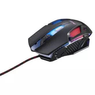 Acer NITRO GAMING MOUSE II - herná myš optická, max. 7200dpi (6 úrovní - 800-7200), 7 typov podsvietenia, 6 tlačidiel