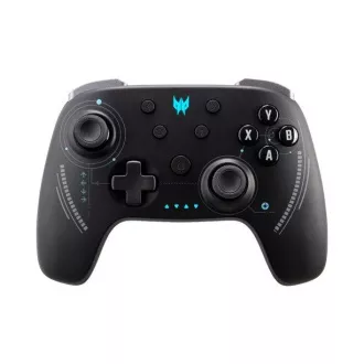 ACER PREDATOR WIRELESS GAMING CONTROLLER BLACK PGR300 - asymetricky umiestnené analógové joysticky, 16 tlačidiel ACER PREDATOR WIRELESS GAMING CONTROLLER BLACK PGR300 - asymetricky umiestnené analógové joysticky, 16 tlačidiel