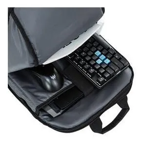 Predator Urban Backpack 18" (PBG510); čierny batoh s modrými prvkami, vodeodolný a oteruvzdorný materiál, pre 18", 27l, 0,6kg Predator Urban Backpack 18" (PBG510); čierny batoh s modrými prvkami, vodeodolný a oteruvzdorný materiál, pre 18", 27l, 0,6kg