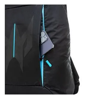 Predator Urban Backpack 18" (PBG510); čierny batoh s modrými prvkami, vodeodolný a oteruvzdorný materiál, pre 18", 27l, 0,6kg Predator Urban Backpack 18" (PBG510); čierny batoh s modrými prvkami, vodeodolný a oteruvzdorný materiál, pre 18", 27l, 0,6kg