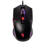 ACER NITRO myš NMW100 čierna, až 7200 DPI, káblová, 6 tlačidiel, retail balenie