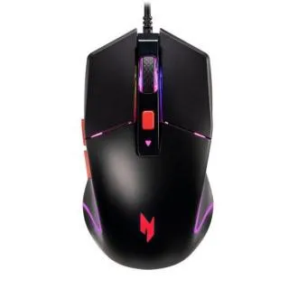 ACER NITRO myš NMW100 čierna, až 7200 DPI, káblová, 6 tlačidiel, retail balenie