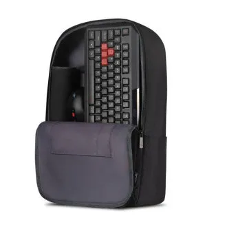 Acer Nitro Quest backpack 18", čierny, vodeodolná úprava, vystužený chrbát, 16 l, 0,46 kg, polyester (NBG410) Acer Nitro Quest backpack 18", čierny, vodeodolná úprava, vystužený chrbát, 16 l, 0,46 kg, polyester (NBG410)