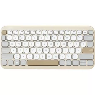 ASUS klávesnica KW100 Oat Milk - bezdrôtová/bluetooth/SK/SK/krémová with copilot key ASUS klávesnica KW100 Oat Milk - bezdrôtová/bluetooth/SK/SK/krémová with copilot key