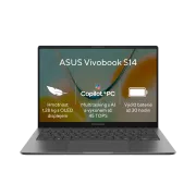 ASUS Vivobook S14 - Snapdragon X X1 26 101/16GB/512GB SSD/14"/WUXGA/IPS/2y PUR/Win 11 Home/sivá