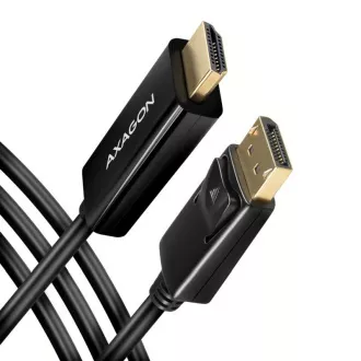 AXAGON RVD-HI20C2, DisplayPort -> HDMI 2.0b redukcia / kábel 1.8m, 4K/60Hz AXAGON RVD-HI20C2, DisplayPort -> HDMI 2.0b redukcia / kábel 1.8m, 4K/60Hz