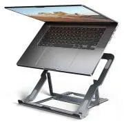 AXAGON STND-LAG hliníkový stojan na notebook 10"-17.3" nastaviteľná výška, šedý