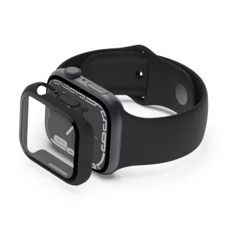 Belkin ochrana displeja ScreenForce 2v1 pre Apple Watch Séria 4/5/6/SE/7/8/9, 40/41mm, čierne - NOVÁ VERZIA
