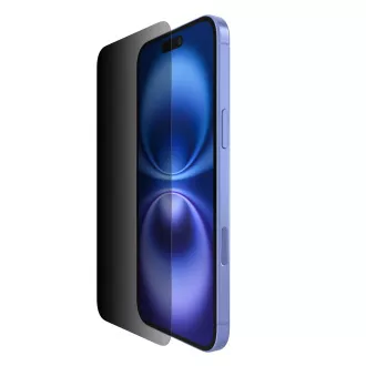 Belkin SCREENFORCE™ Invisiglass Privacy Anti-Microbial ochranné privátne sklo pre iPhone 16 Plus / 15 Plus / 14 Pre Max
