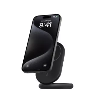 Belkin BOOST CHARGE ™ Qi2 15W Magnetický nabíjací stojan, skladacia, čierna Belkin BOOST CHARGE ™ Qi2 15W Magnetický nabíjací stojan, skladacia, čierna