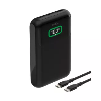 Belkin BOOST CHARGE USB-C Power Delivery PowerBanka, 20000mAh, 65W, s displejom, čierna