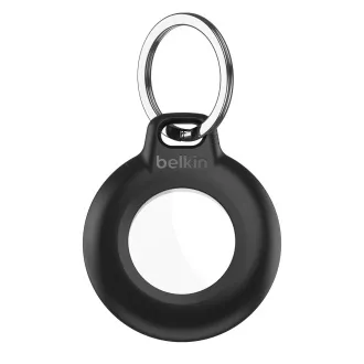 Belkin Bezpečné puzdro na AirTag s vodotesným príveskom na kľúče – čierne